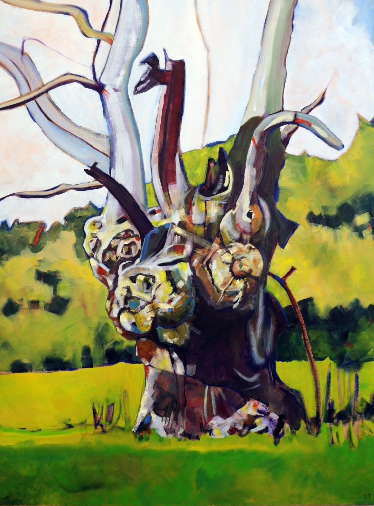 Dead Oak, Kimberley Hall - Keith Tutt - (c) 2020 Oil on Canvas 36" x 48" £675 - Limited Edition print 12" x 16" £95